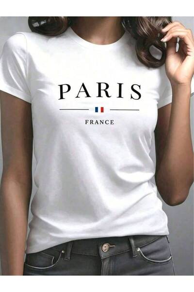 45 BPM Summer Clothing| Short T-Shirt Round Neck Design Casual Elegant Women'...
