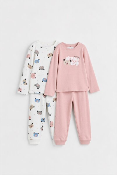 LEFTIES 2'li Desenli Pijama Paketi