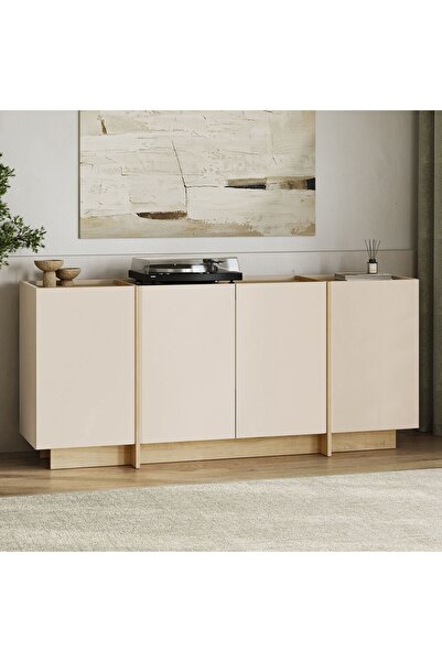 Rani Mobilya Rani Home Konsol Vizon - Safir Meşe 180 Cm GD-5738