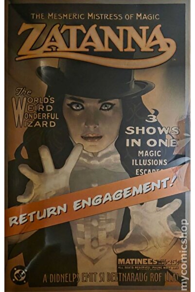 Kolektif Kitap Zatanna #1E Foil Cover (ingilizce)