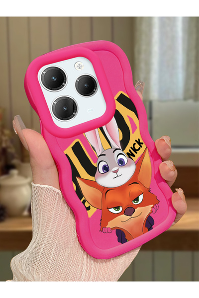 Hontinga حافظة متوافقة مع هاتف Infinix Hot 40 Pro، حافظة حماية للكاميرا من ال...