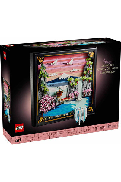 LEGO Τέχνη: Τοπίο με ιαπωνικές ανθισμένες κερασιές (31218)