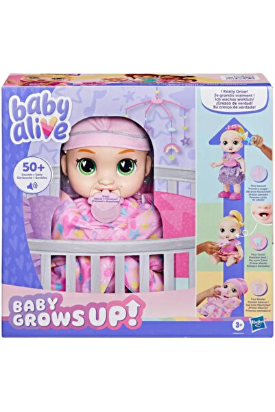 Hasbro Μπέιμπι Αλάιβ: Το μωρό μεγαλώνει! Κούκλα (G1444)