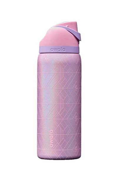 Generic OWALA 32oz FreeSip Insulated Stainless Steel Water Bottle with Straw ...