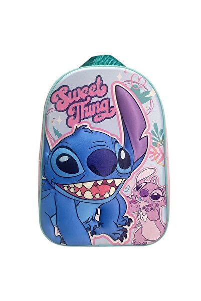 Lilo & Stitch Παιδική τσάντα νηπιαγωγείου ροζ - 50-3258