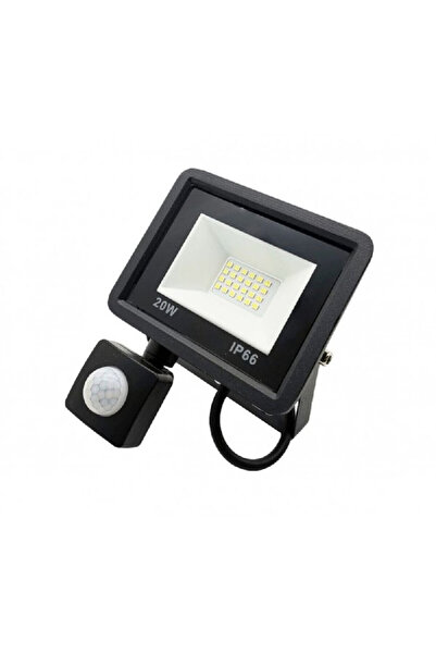 OEM ΠΡΟΒΟΛΕΑΣ LED FLOOD LIGHT 20W ΜΕ ΛΕΥΚΟ ΦΩΤΙΣΜΟ ΚΑΙ ΑΙΣΘΗΤΗΡΑ ΚΙΝΗΣΗΣ