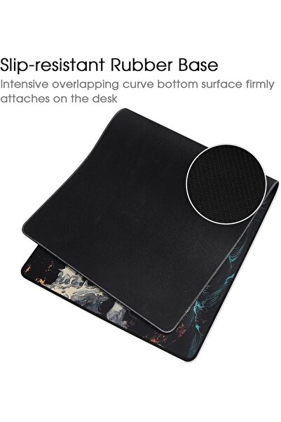 GENERAL Gaming Mouse Pad, (900 x 400 mm) Large Mouse Mat with Non-Slip Rubber...
