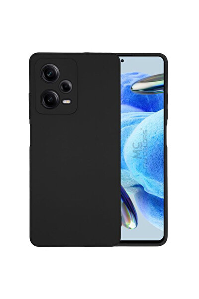 OEM Θήκη TPU με ματ φινίρισμα για Xiaomi Redmi Note 12 Pro 5G σε μαύρο χρώμα
