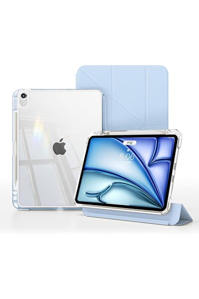 Fogy Apple iPad Air 4/5/6/7/8 Nesil İle Uyumlu Kılıf Magnetik Kalem Şarj Bölm...