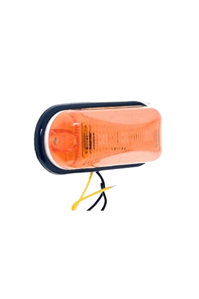 OEM Αδιάβροχα Πλαϊνά 3W LED Φορτηγών Ρυμουλκών Πορτοκαλί 24V - ΟΕΜ