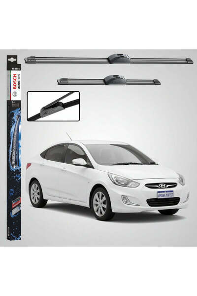 Bosch Υαλοκαθαριστήρες Hyundai Accent IV RB 2010-2017 |   Εμπρόσθιο Σετ 650mm...
