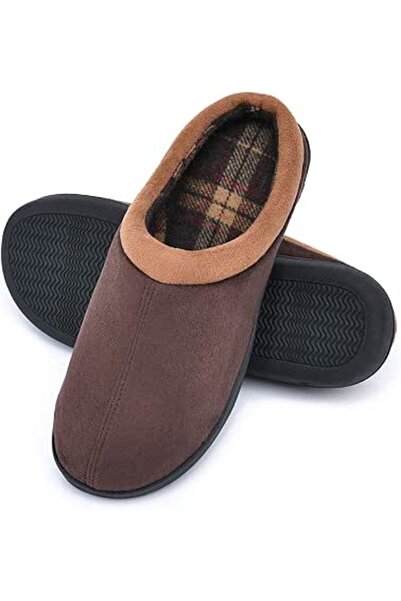 GENERAL LORDFON Memory Foam Mens Slippers Slip-On Comfy House Slippers for Me...