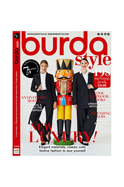 Burda Style Revista 12/2025, Decembrie 2025, editura Burda