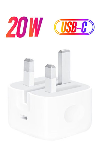 APPASO 20W USB-C 3-Pin Power Adapter White