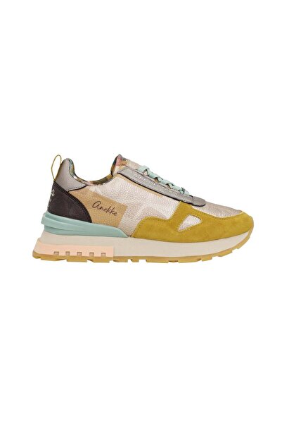 Anekke Pantofi Lisboa 423 Yellow&Gold