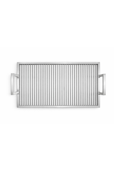 Depo Stainless steel grill 550 x 500 mm, 6 mm bar, fixed handle - Standard