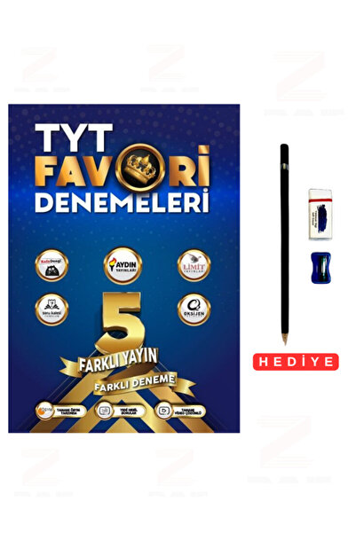 Favori Yayınları Tyt Favori Deneme 5 Farklı Yayın Farklı Deneme Tamamı Ösym T...
