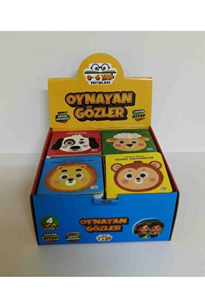 0-6 Yaş Yayınları Playing Eyes 4 Book
