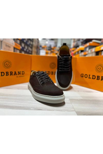 Goldbrand 478-1 Genuine Leather Casual Comfortable Men's Shoes