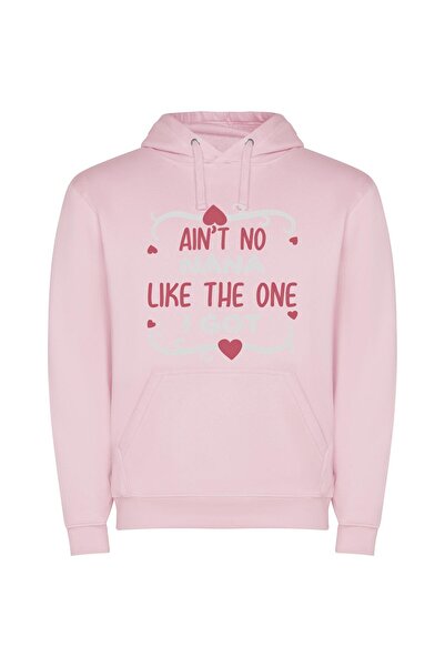 iLovePrints Cherished Grandma's Love Φούτερ με κουκούλα σε χρώμα Ροζ