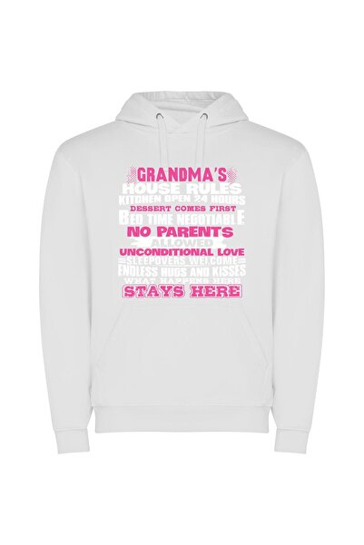 iLovePrints Grandma's Love Reigns Unconditionally Φούτερ με κουκούλα σε χρώμα...