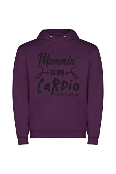 iLovePrints Colorful Fitness Journey: Momni's 5K Heart Φούτερ με κουκούλα σε ...