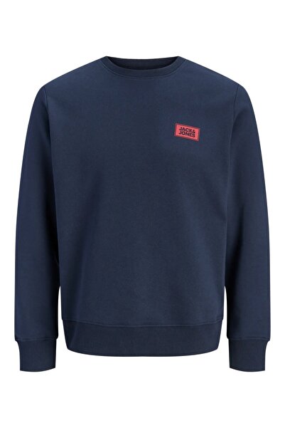 Jack & Jones Plus Hanorac bărbătesc, mărimi mari, amestec de bumbac, JJRUSH, ...