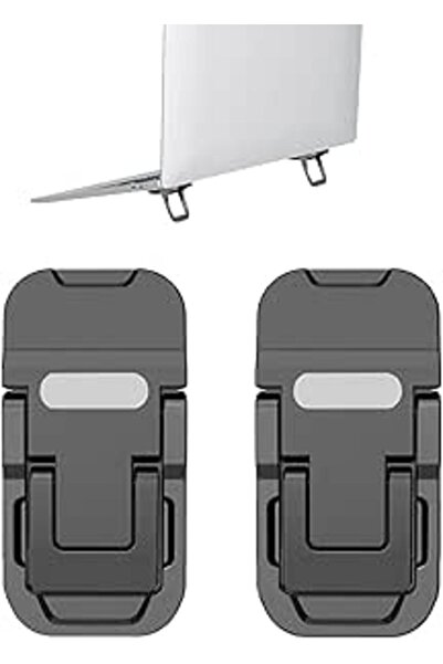 JOYZZZ Computer Stand,2 PCS Mini Portable Laptop Stand with Zinc Alloy Base, ...