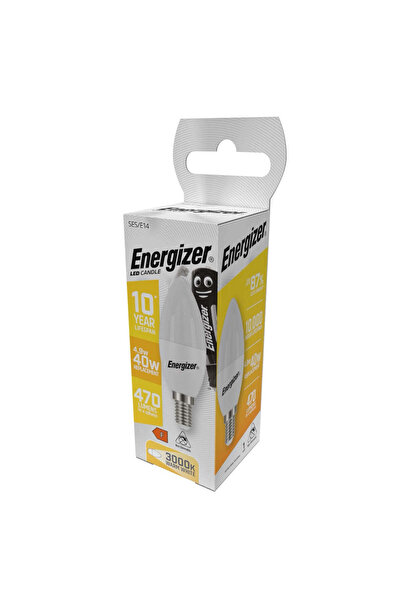 Energizer BEC LED CANDLE OPAL 4.9W E14 470lm 3000K WW (echivalent 40W) - S16591