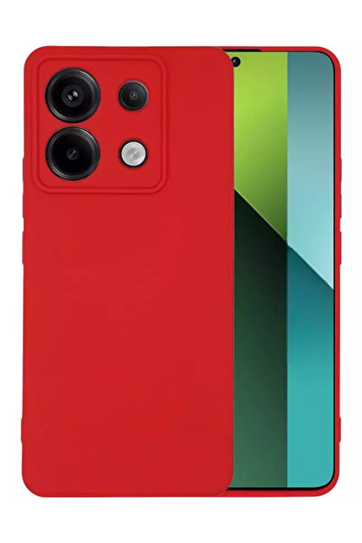 OEM Ματ Θήκη Πλάτης TPU Κόκκινη για Redmi Note 13 Pro 5G / Poco X6