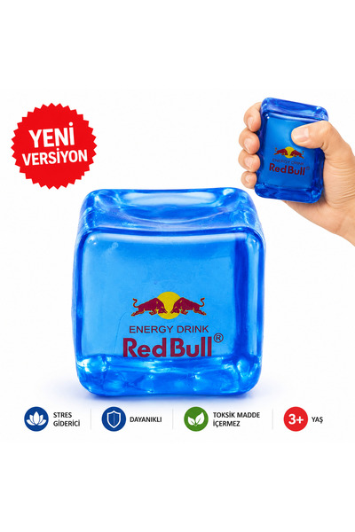 BLACK DİAMOND PLUSH TOY NeeDoh Nice Cube Redbull