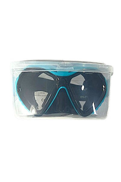 Apnea Wiper Mask Blue Mavi Dalış Maskesi Buğu Silecekli