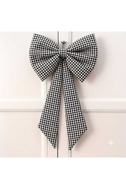 Hobizer Door Ornament Red, Blue, Pink, Orange, Green, Black Bow Ribbons
