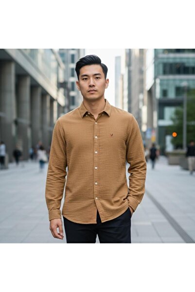 ronex Relax Fit Seasonal 100% Cotton Shirt
