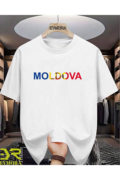 EYMORA Μπλουζάκι Unisex με θέμα τα χρώματα της σημαίας της Μολδαβίας – Μπλουζ...