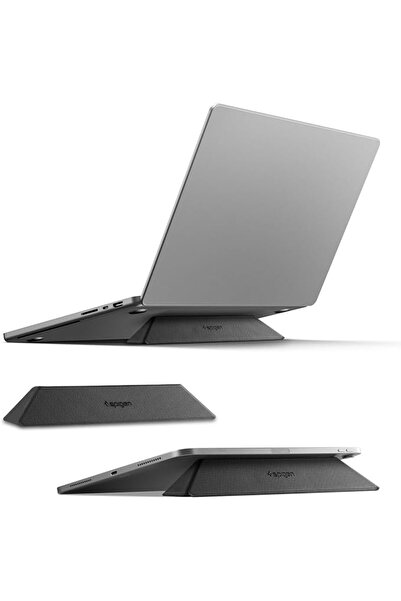 Spigen Slim Fold Portable Laptop Stand Keyboard Riser Foldable Ergonomic Angl...