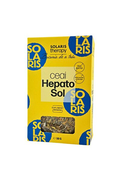 SOLARIS Ceai Plante, Hepatosol, 50g