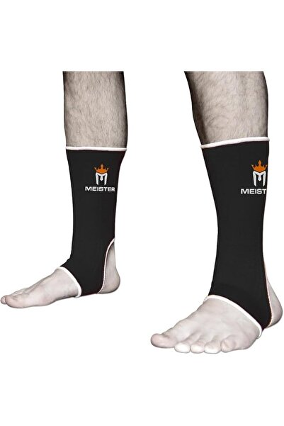 Meister MMA Muay Thai Ankle Support Wraps (Pair) - Black
