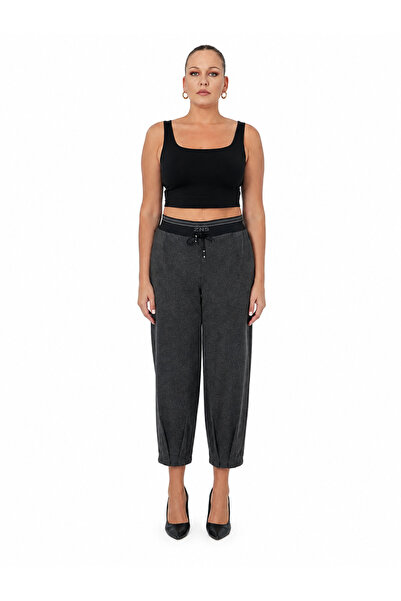 ZANESSI Μεγάλο μέγεθος Mom Fit Χειμερινά Αθλητικά Κομψά Γυναικεία Παντελόνια