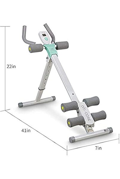leikefitness Height Adjustable Ab Trainer Abdominal Whole Body Workout Machin...