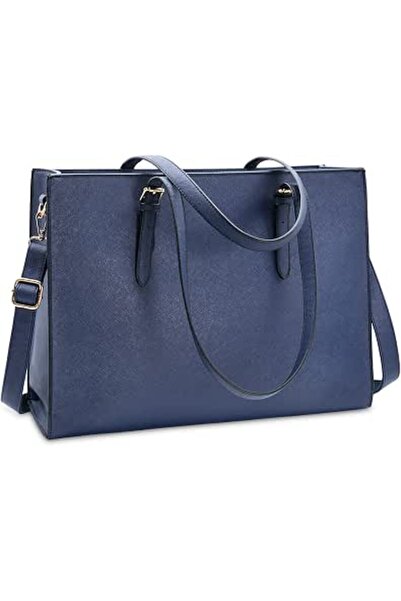 NUBILY Laptop Bag for Women Waterproof Lightweight Leather 15.6 Inch Computer...