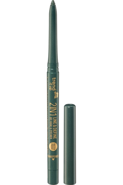 OEM Гел очна линия 2в1 за очертаване и дефиниране 045 Olive Spark, 0.35 г