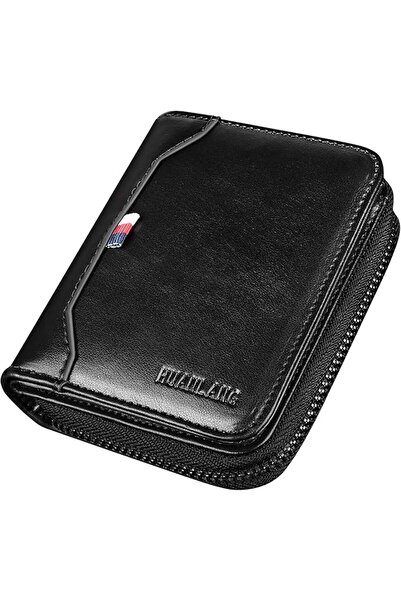 HUANLANG Mens Wallet RFID Blocking Multi Card Holder Wallets for Men Bifold W...