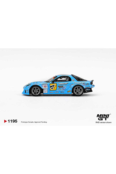 mini gt 1:64 Mazda RX-7 FD3S RE-Amemiya 2025 D1GP Drift Yarış Aracı RHD MGT01195