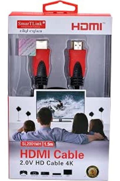 Smartlink HDMI TO HDMI 4K UHD CABLE (1.5 M)