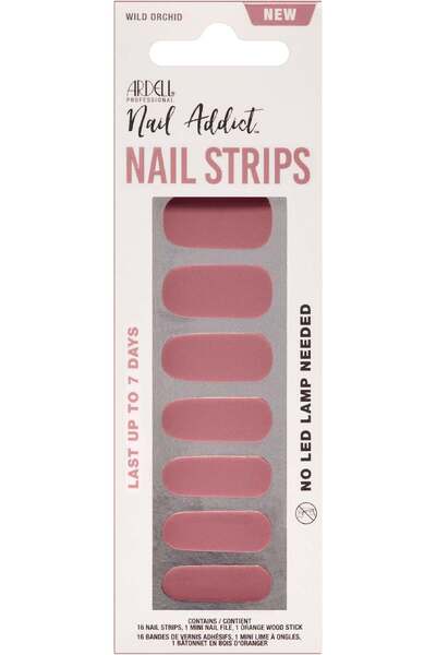 OEM Wild Orchid self-adhesive false nails, 16 pcs