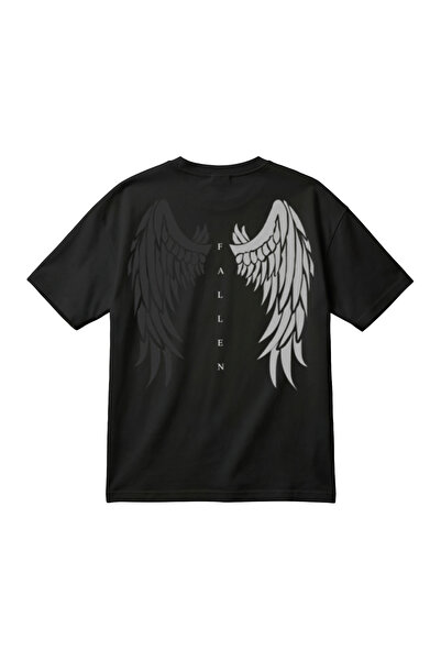 barsdepo Tricou unisex premium cu imprimeu Gotic Y2K supradimensionat