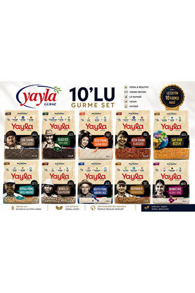 Yayla Gurme 10’lu Ekonomik Avantaj Seti
