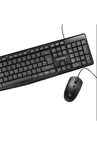 Microdigit Md329K Mycrodigit Wired Mouse and Keyboard