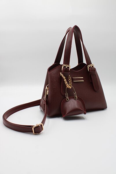 LASSO Women's Crossbody Hand and Shoulder Bag with Front Accessory Detail and...